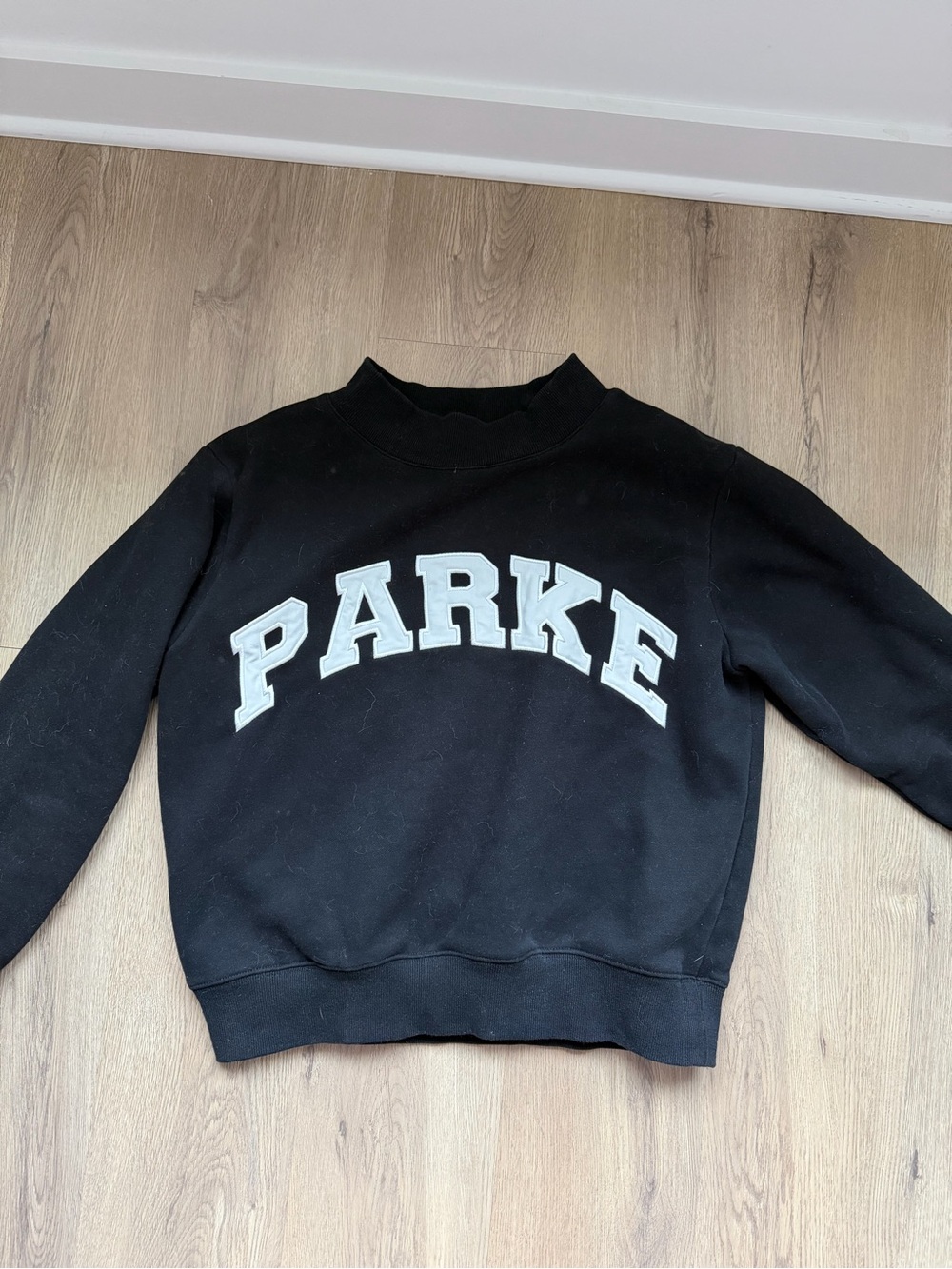 Parke Black & White Mockneck